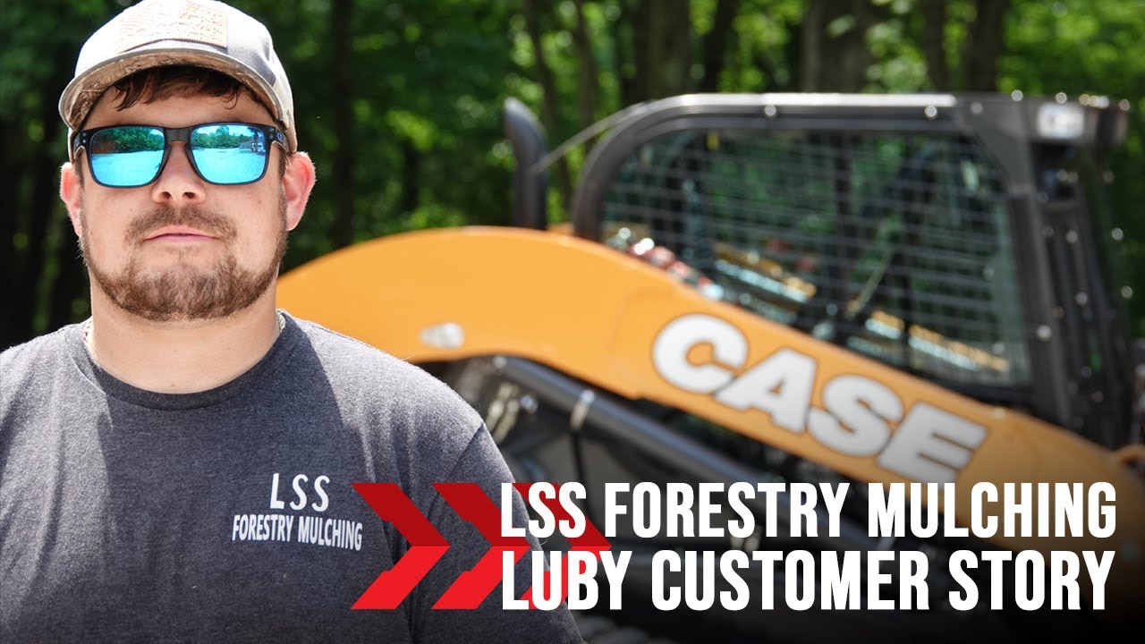LSS Forestry Mulching | Brad Leonard's Testimonial on CASE TV450B with Fecon Mulcher